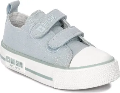 Zdjęcie produktu dla Dziecięce Materiałowe Trampki Na Rzep BIG STAR KK374084 Niebieskie 22