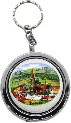 Produktbild von Taschenascher mit Porzellananteil Motiv Zwiesel
