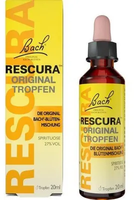 Image de Fleurs de Bach® Original Rescura Tro m. Alcool, 20 ml de solution