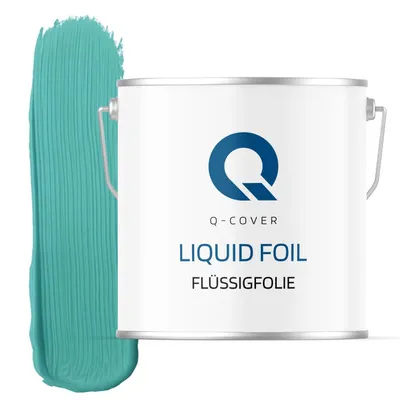 Immagine prodotto di Q-COVER Pellicola liquida 1K – Impermeabilizzazione interna sotto piastrelle, bagno/cucina 5 KG