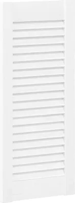 Obrázok produktu pre vidaXL Dvere šatníkovej skrine so žalúziami v bielej farbe 61,5x29,5 cm