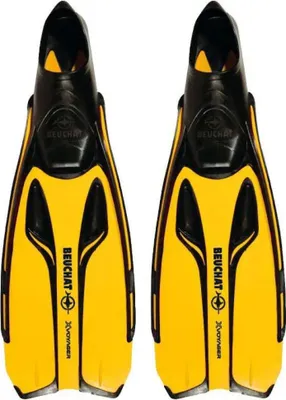Image de Beuchat X-voyager Palmes de plongée Jaune,Noir EU 42-43 Jaune,Noir EU 42-43