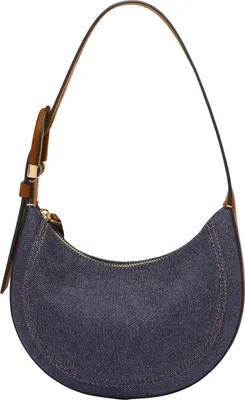 Produktbild von FOSSIL Umhängetasche Harwell Crescent Bag Blue dunkelblau