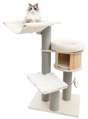 Produktbild von Kratzbaum Remy · beige · ca. 75 x 56 x 130 cm
