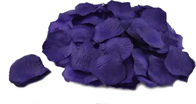 Produktbild von 100 Stück Rosenblüten 5cm, Farbe:dunkel flieder 470