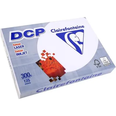 Produktbild von Clairefontaine Farblaserpapier DCP 3801C DIN A4 300g ws 125Bl