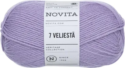 Produktbild von Novita 7 Veljestä / Brothers 100g 730 Blaubeermilch