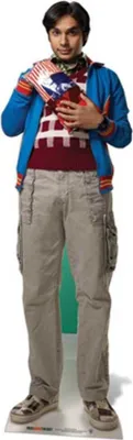 Image de The Big Bang Theory - Raj Koothrappali Pappaufsteller Standy - env. 175 cm