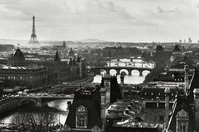 Productafbeelding van PARIJS - Eiffeltoren - Uitzicht - 61x91,5 cm - Poster