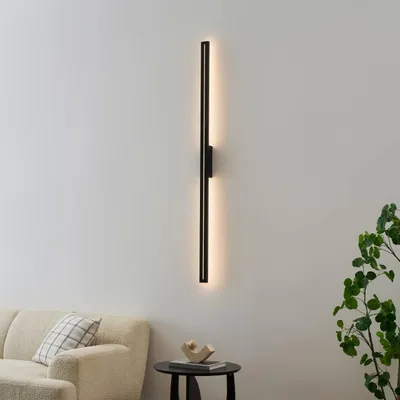 Produktbild von KOSILUM - Wandleuchte, Aluminium - Schwarz - Noméris
