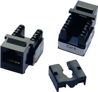 Immagine prodotto di DATACOM Keystone cat6 nero UTP
