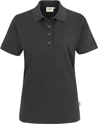 Produktbild von HAKRO Hakro Damen Poloshirt Performance #216 Gr. L karbongrau