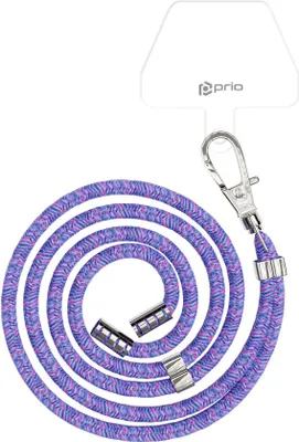 Produktbild von prio Universelles Handy-Umhängeband 0,7m lila-mix