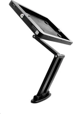 Produktbild von SYSTEM-S Wandhalter mit flexiblen Haltearm abschließbar für iPad Pro 12.9 Zoll 1+2 Gen