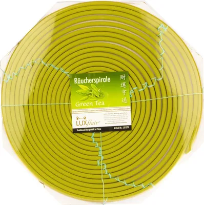 Produktbild von 3 Tage Räucherspirale mit Grüner Tee Duft