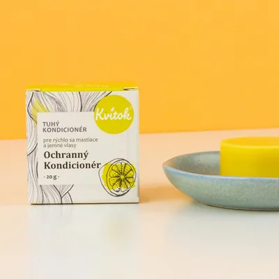 Produktbild von Kvitok Fester Conditioner Schutz für schnell fettendes Haar 20 g
