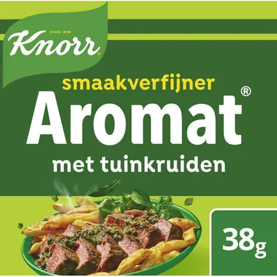 Immagine prodotto di Knorr Aromat Tuinkruiden 38g – Miscela di erbe piccanti per zuppe e salse