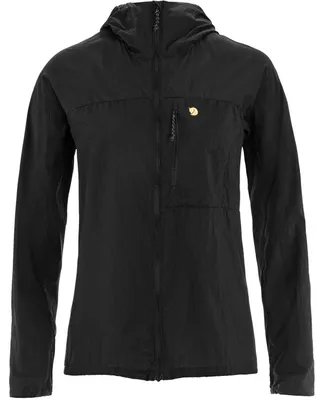 Produktbild von Fjällräven Damen Bergtagen Windshell Jacke Black L