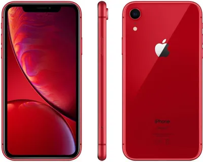 Produktbild von Apple iPhone XR mit 128 GB in rot