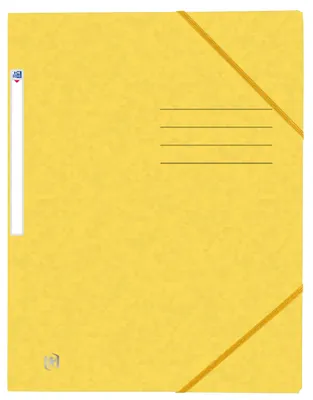 Obrázek produktu pro Oxford 400116265, Běžná složka, A4, Karton, Žlutá, Krajina / Portrét, 390 g/m²
