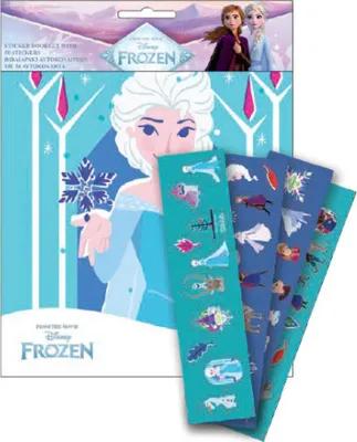 Zdjęcie produktu dla Disney Eiskönigin Stickeralbum mit 50 Aufklebern