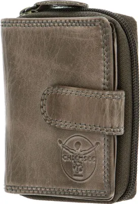 Image de CHIEMSEE Cuir porte-monnaie Leather Wallet Taupe brun