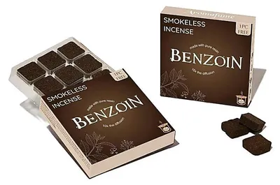 Produktbild von Aromafume Weihrauchsteine Benzoe – Packung mit 3 Stück – 40 g