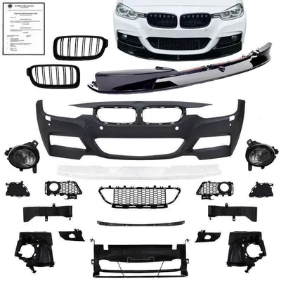 Produktbild von Sport Stoßstange Spoiler Nebelscheinwerfer Kühlergrill paßt für BMW 3er F30 F31 Limousine Touring