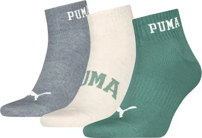 Produktbild von Puma Logo Quarter Socken 3 Paare Mehrfarbig EU 35-38 Herren,Damen Mehrfarbig EU 35-38
