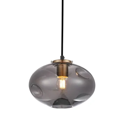 Immagine prodotto di HATELLA PND-112038-1-BRO+SG Lampada a sospensione Italux