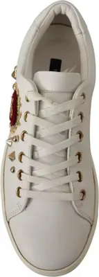 Produktbild von Dolce & Gabbana Sneaker aus Leder in Weiss