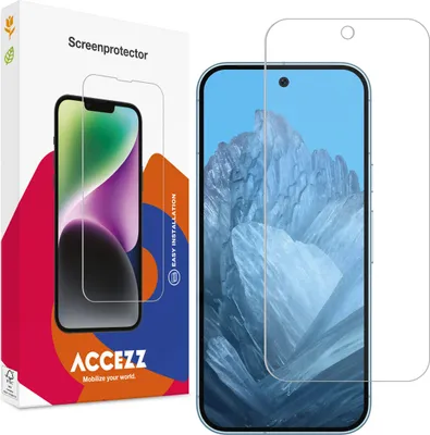 Immagine prodotto di Google Pixel 9 Pro, Google Pixel 9 Screenprotector: Accezz Gehard Glas Screenprotector - Trasparente