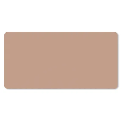 Produktbild von MuchoWow® Mauspad Mousepad Beige - Farbe - Rosa 60x30 cm - Mousepads - Maus Mat - Pad - Mausunterlage - Nachhaltig