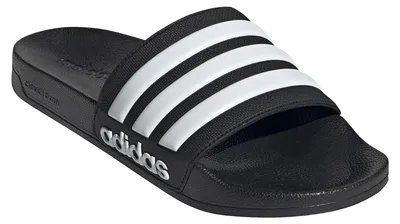 Image de Adidas - Sandales de bain unies pour hommes/femmes « Adilette Shower » PP1556 (40 EU) (noir)