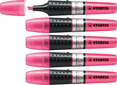 Produktbild von Textmarker - STABILO LUMINATOR - 5er Pack - pink