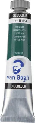 Productafbeelding van Olieverf Van Gogh, tube van 20 ml, dennenboomgroen 654