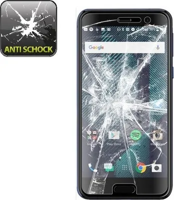 Produktbild von 2x Panzerfolie für Htc U Play ANTI-SCHOCK Displayschutzfolie Displayfolie MATT