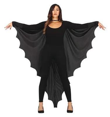 Produktbild von Halloween Fledermausflügel Umhang Kostüm Vampir