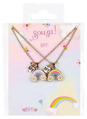 Produktbild von Souza for Kids Set aus zwei BFF-Regenbogenketten