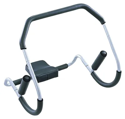 Obrázek produktu pro Trenažér na břicho - 450 g - Ergonomické rukojeti - Šedá a černá