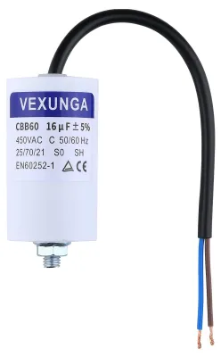 Motorstartkondensator 16µF 450V CBB60 40x70mm