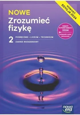 Image de WSiP NOWE Zrozumieć fizykę 2. Podręcznik. Zakres rozszerzony. Nowa Edycja, Edukacyjny, Polski, Broszurowa okładka, 408 stron(y)