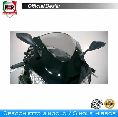 Zdjęcie produktu dla Prawe lusterko owiewki 6784 czarne do Yamaha