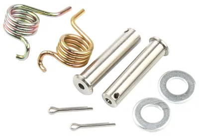 Produktbild von Drc Yamaha Yz 65/85/125/250/450 03-20/yz 125/250/450 F 16-20 Fußrastenfeder Bolzen-kit Silber Silber One Size