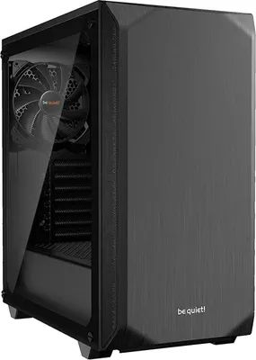 Obrázek produktu pro be quiet! BGW34, Midi Tower, PC, Černá, ATX, Mini-ATX, Mini-ITX, ABS umělá hmota, Ocel, Temperované sklo, 36,9 cm