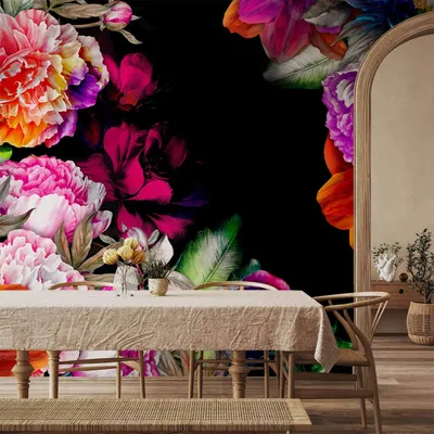 Produktbild von Vlies Fototapete - Warm Tones of Summer 300x210 cm Blumen b-A-0442-a-a
