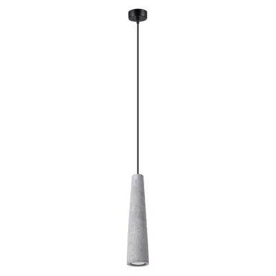 Immagine prodotto di Lampada a sospensione ELECTRA in cemento 1xGU10 10W calcestruzzo 125x8x8cm Sollux Lighting