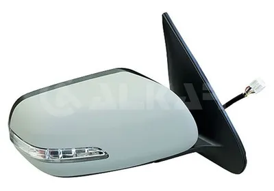 Produktbild von ALKAR 9040980 Außenspiegel Seitenspiegel Rechts für SUZUKI Grand Vitara II SUV (JT, TE, TD) Beheizt Konvex Grundiert Elektrisch