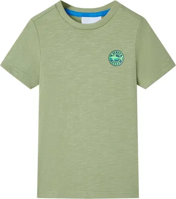 Productafbeelding van Kindershirt 128 lichtkakikleurig