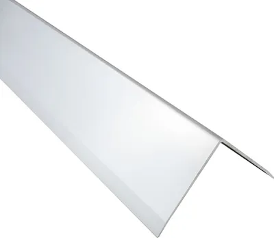 Produktbild von Alu Winkel-Profil Kantenschutz Zierleiste Profil silber 270cm H45mm poliert